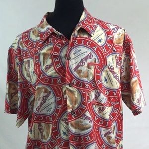 Columbia River Lodge men's fishing shirt size XL